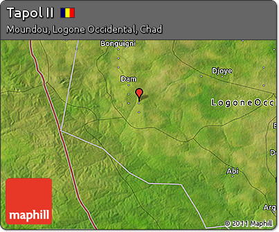 Satellite 3D Map of Tapol II