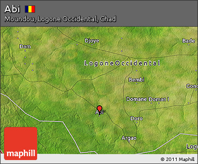 Satellite 3D Map of Abi