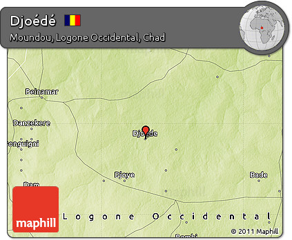 Physical Map of Djoédé