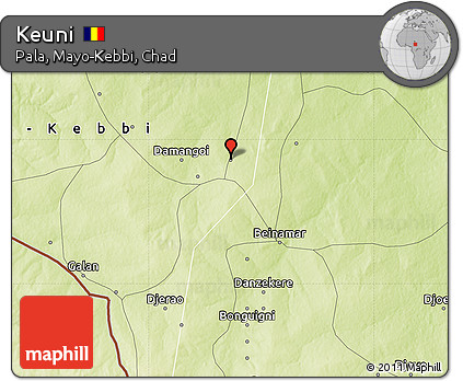 Physical Map of Keuni