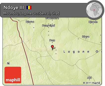 Physical Map of Ndoye III