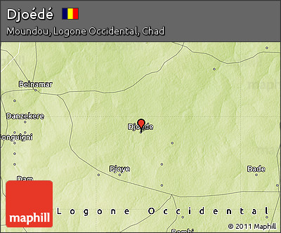 Physical Map of Djoédé