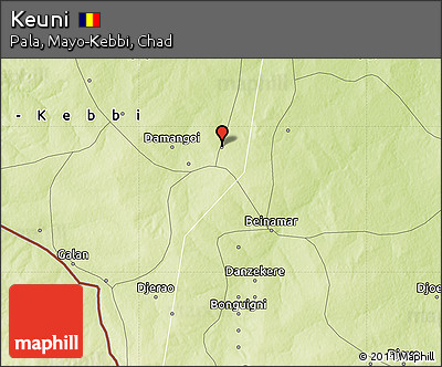 Physical Map of Keuni