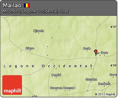 Physical Map of Mailao