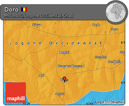 Political Map of Doro