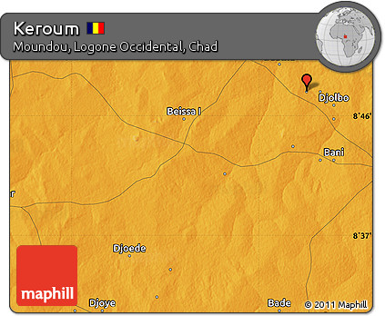 Political Map of Keroum