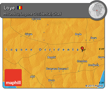 Political Map of Loye