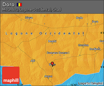Political Map of Doro