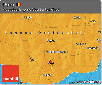 Political Map of Doro
