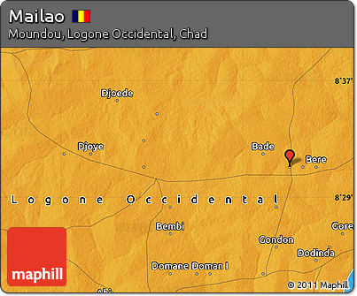 Political Map of Mailao