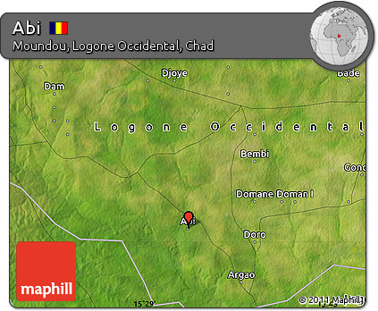 Satellite Map of Abi