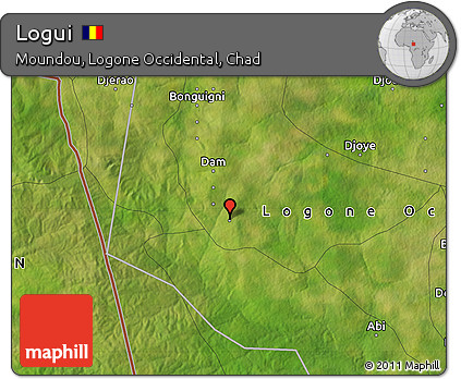 Satellite Map of Logui