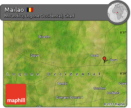Satellite Map of Mailao