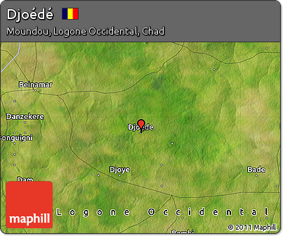 Satellite Map of Djoédé