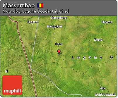 Satellite Map of Massembao