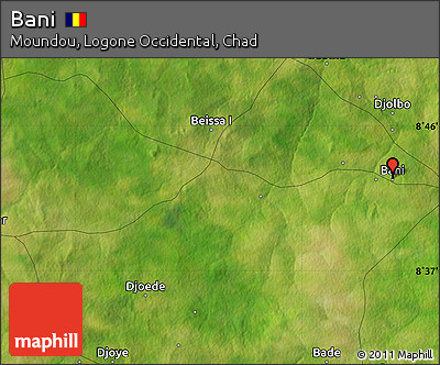 Satellite Map of Bani