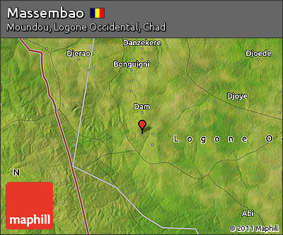Satellite Map of Massembao