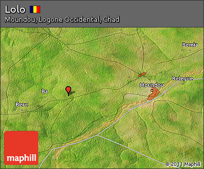 Satellite 3D Map of Lolo