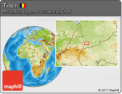 Physical Location Map of Tilo I