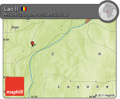 Physical Map of Lao II