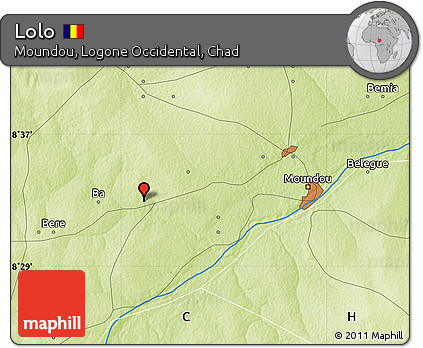 Physical Map of Lolo