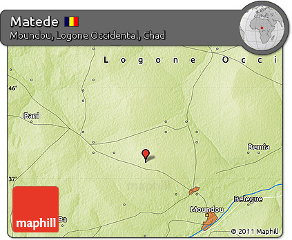 Physical Map of Matede