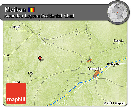 Physical Map of Meikan