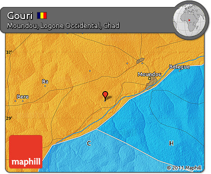 Political Map of Gouri