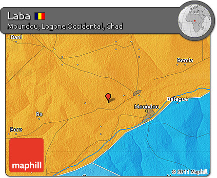 Political Map of Laba