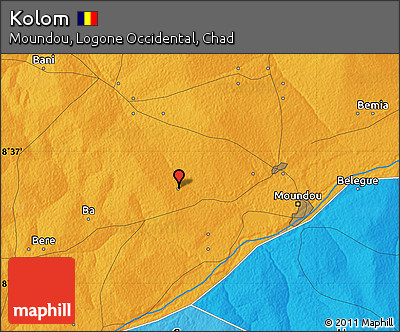 Political Map of Kolom