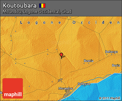 Political Map of Koutoubara
