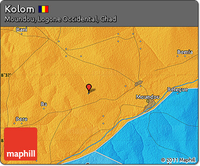 Political Map of Kolom