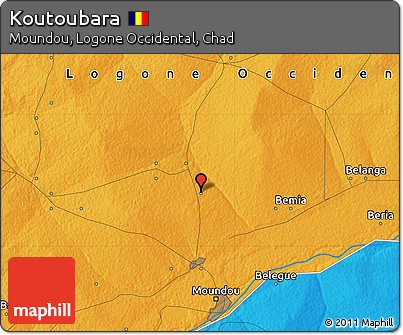 Political Map of Koutoubara