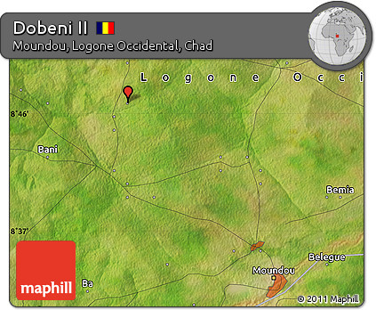 Satellite Map of Dobeni II