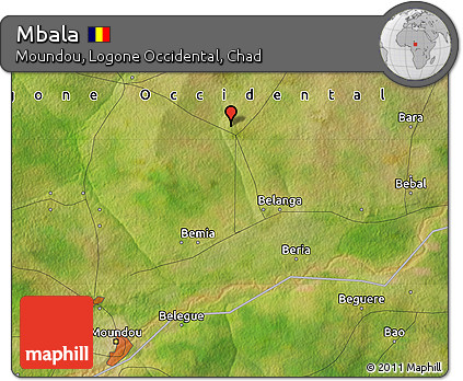 Satellite Map of Mbala