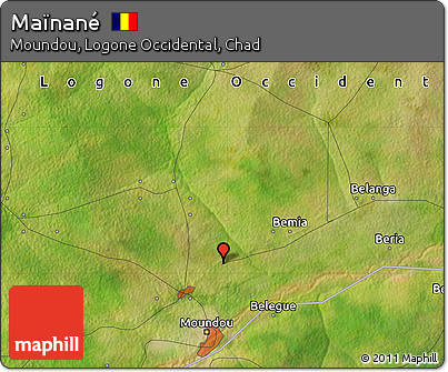 Satellite Map of Maïnané