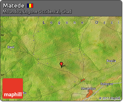Satellite Map of Matede