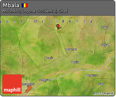Satellite Map of Mbala