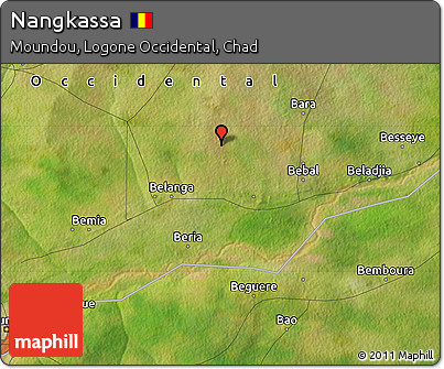 Satellite Map of Nangkassa