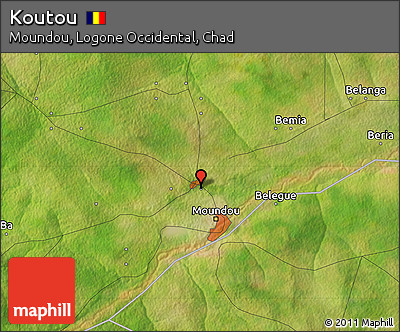 Satellite Map of Koutou