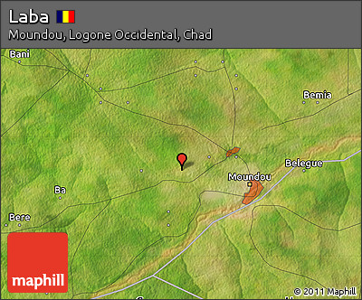 Satellite Map of Laba