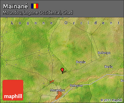 Satellite Map of Maïnané