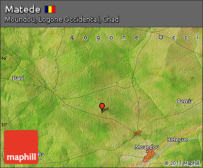 Satellite Map of Matede