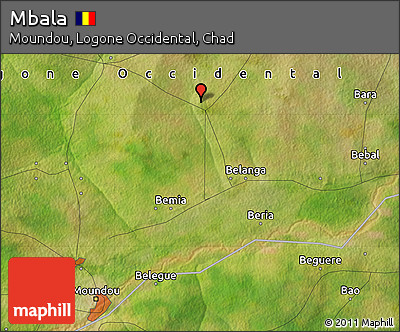Satellite Map of Mbala