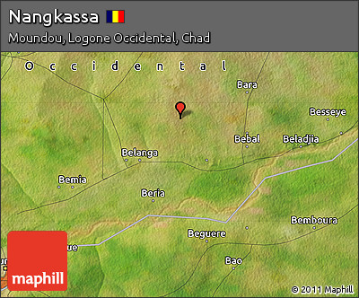Satellite Map of Nangkassa