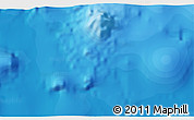 Political 3D Map of the area around 8° 33' 36" N, 16° 55' 29" W