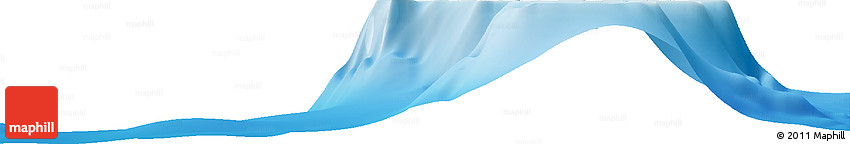 Shaded Relief Horizon Map of the Area around 8° 33' 36" N, 170° 55' 30" E