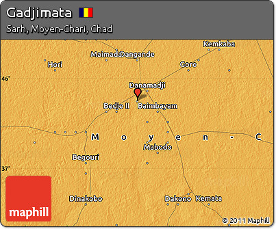 Political Map of Gadjimata