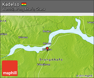 Physical 3D Map of Kadelso