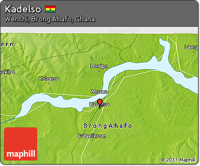 Physical 3D Map of Kadelso